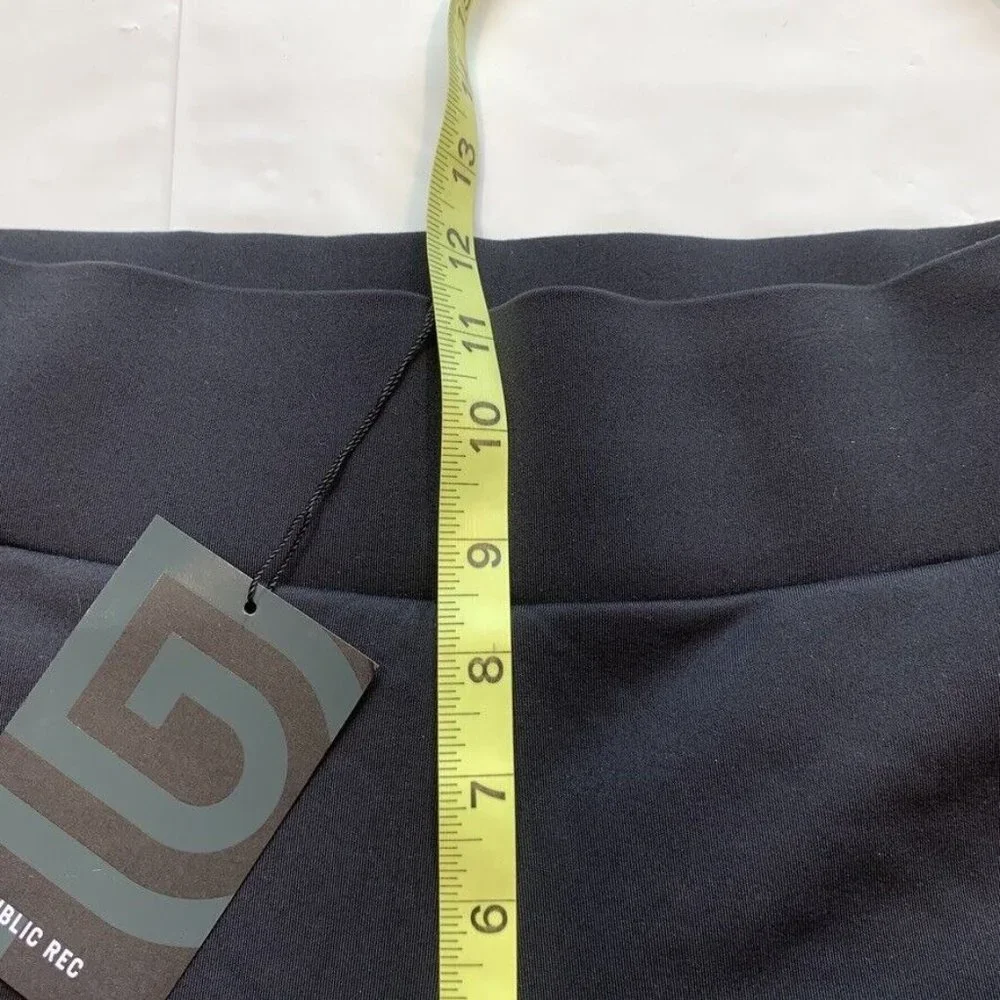 NWT Public Rec‎ All Day Jogger Pants Nylon Stretch Waist High Rise Cuffed 26x24